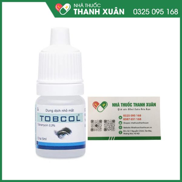 Tobcol điều trị viêm mi mắt